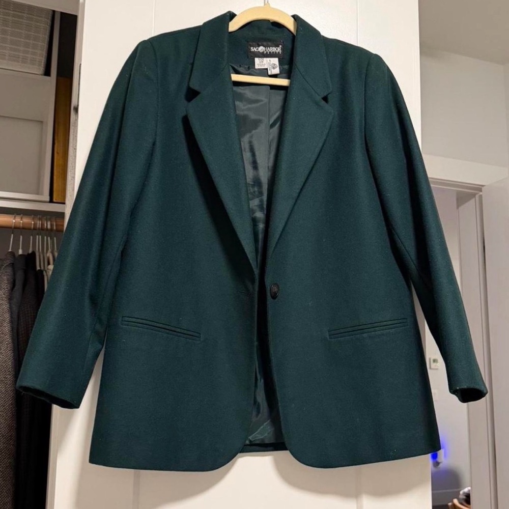 Sag Harbor Teal Women's Blazer